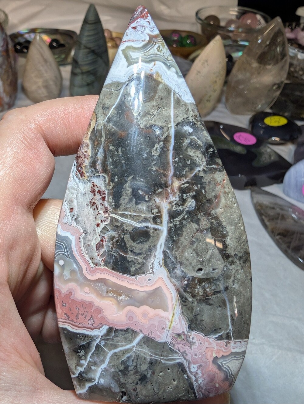 Mexican Crazy Lace Agate Tear